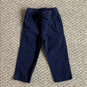 Gap Pull On Khakis - Navy